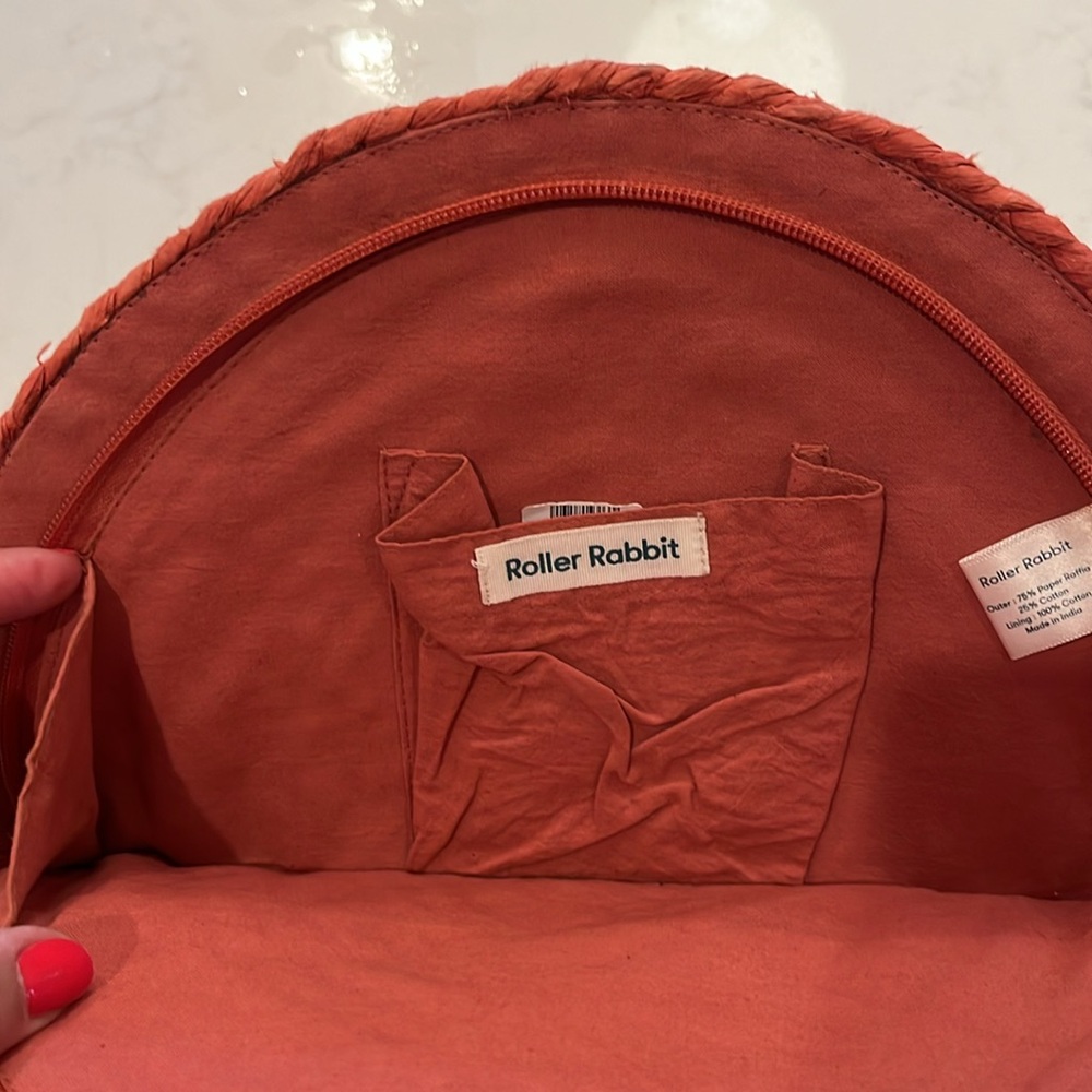 Roller Rabbit Accessories Rose Crepe Clutch - Picture 7 of 8